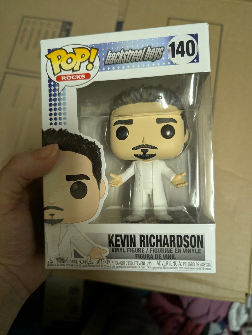 Funko Pop! Rocks Backstreet Boys Kevin Richardson 140 NIB